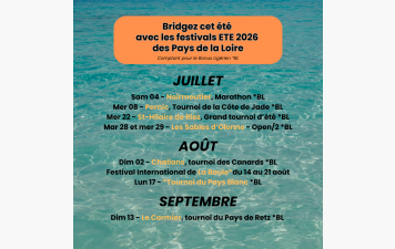 Bridgez cet été !