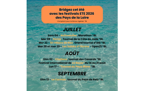 Bridgez cet été !